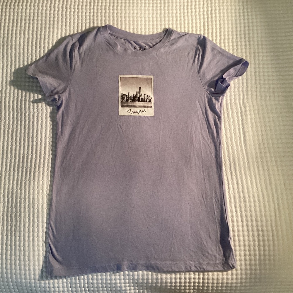 Ladies Free State Light Blue  🤍 New York Tee
